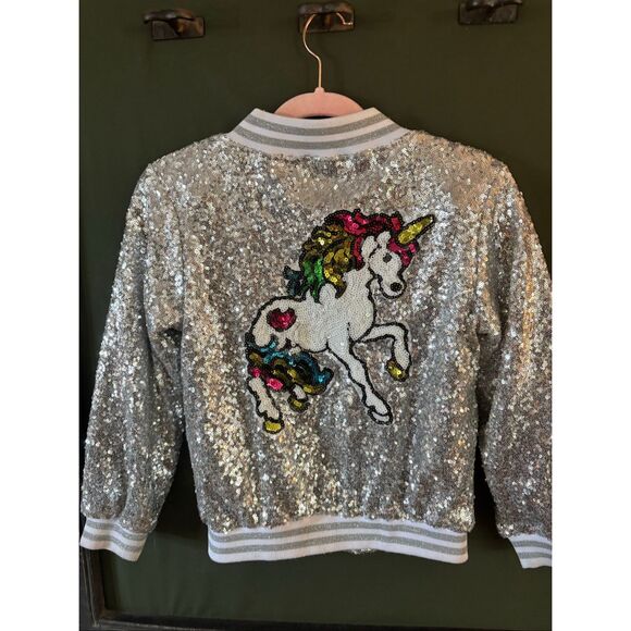 Lola + the boys Unicorn Jacket Size 8 - Picture 10 of 12